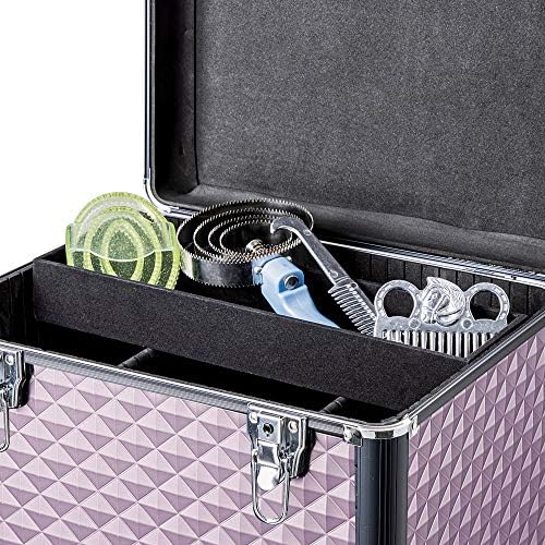 Caja Aluminio Navaris Herramientas Rosa Oro
