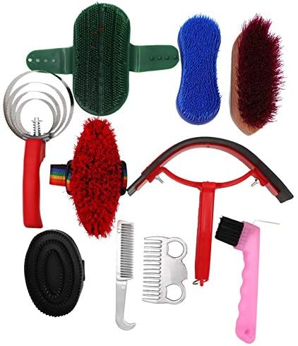Kit Limpieza MUALROUS 10 Herramientas Caballo