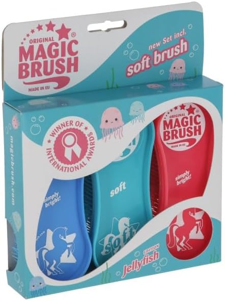 Set 3 Cepillos Kerbl Magic Original
