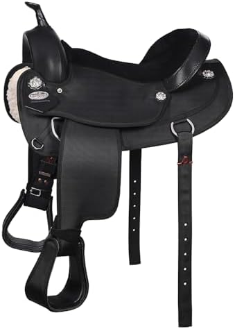 Silla Oeste Hilason Cordura Sintética Flexible
